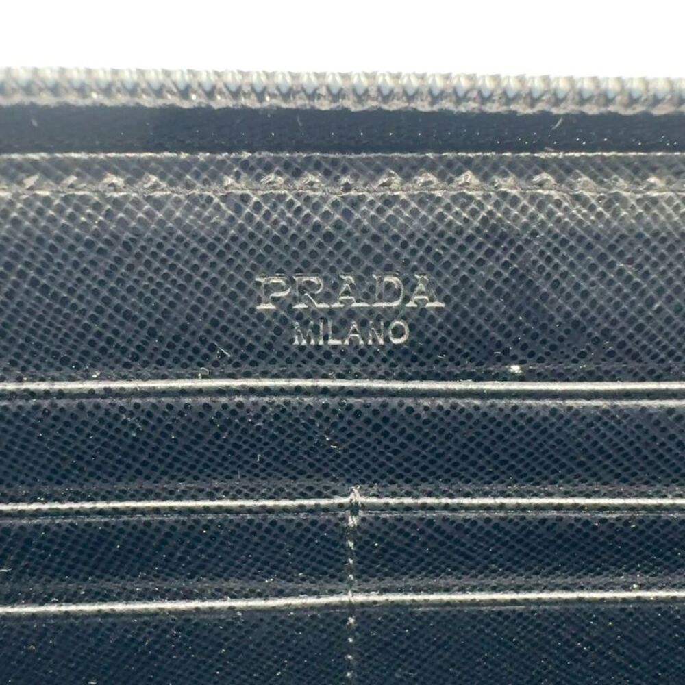 PRADA Nylon Triangle Logo Long Wallet - Picture 4 of 10